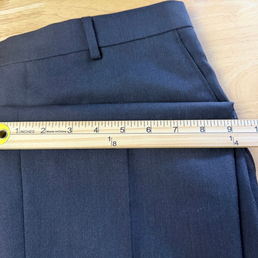 Jos. A. Bank 2-Piece Suit Mens 40R 33x31 Wool 2 Button Jacket Flat Front Black - Picture 16 of 16